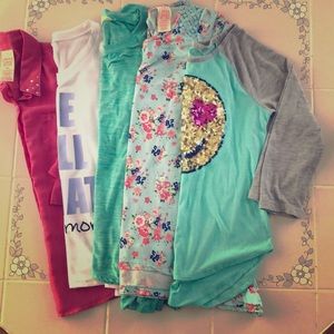 👧 Girls Sz. 10 & 12 shirts lot